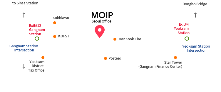 MOIP Seoul Office Location
