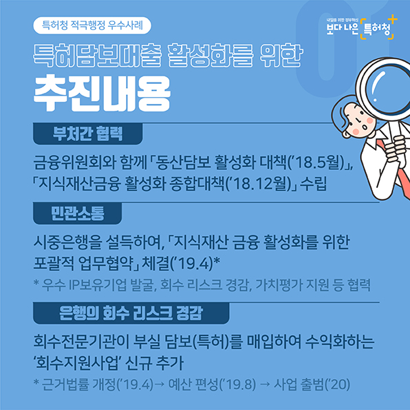 사장님, 이제 특허기술로 대출 받으세요